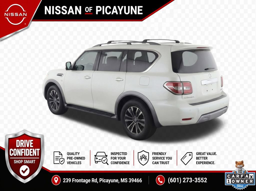 Used 2018 Nissan Armada Platinum w/ Captain Seat Package RWD image 3