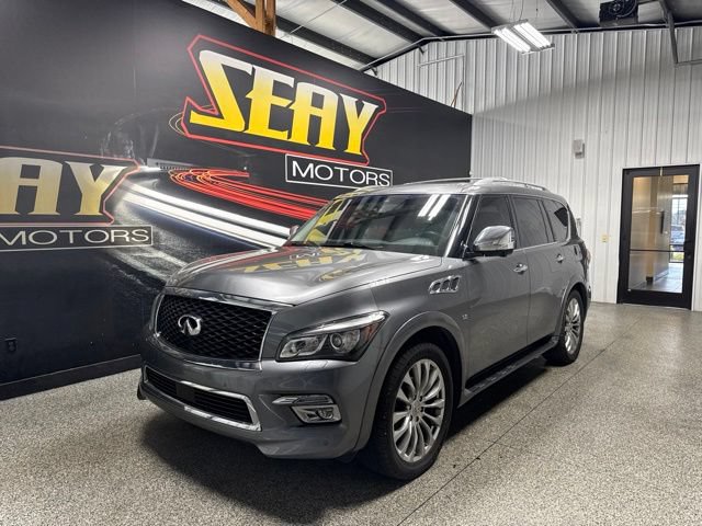 Used 2017 INFINITI QX80 4WD w/ Deluxe Technology Package