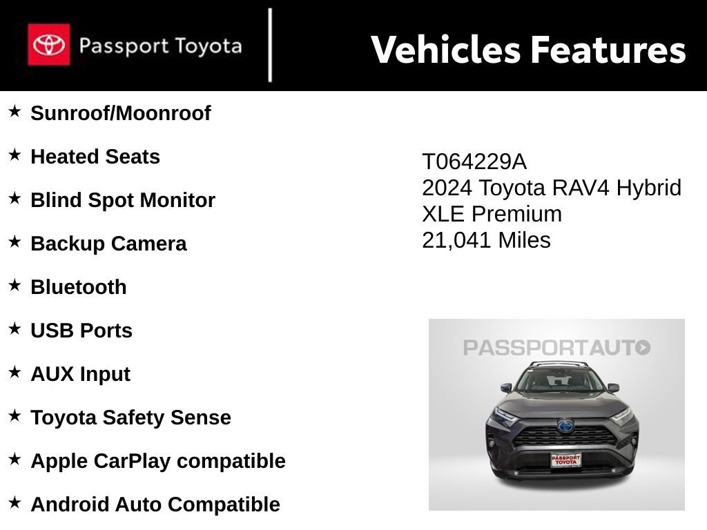 Used 2024 Toyota RAV4 XLE Premium image 9