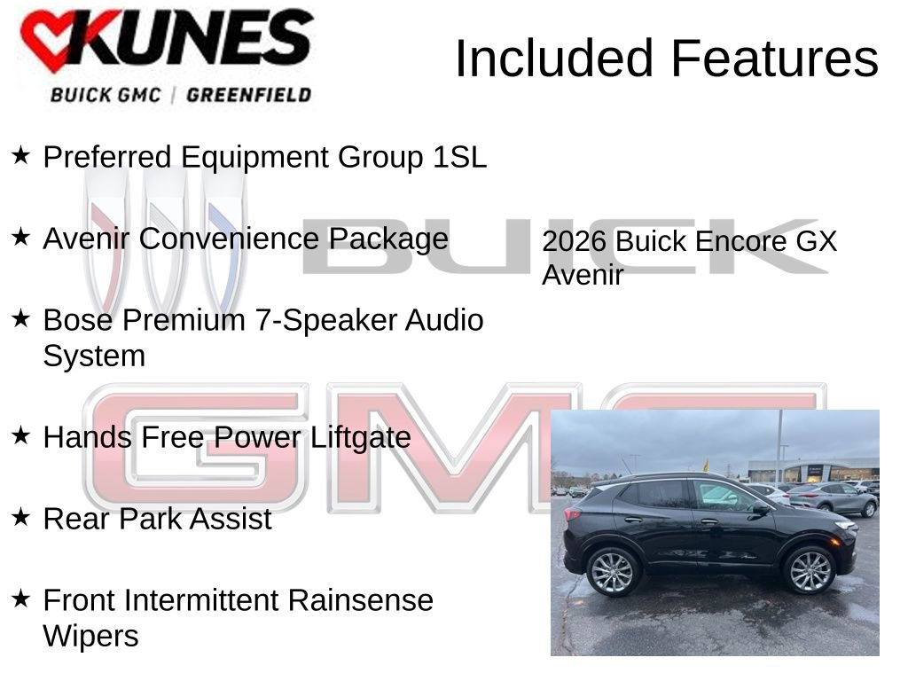 New 2026 Buick Encore GX Avenir w/ Avenir Convenience Package image 3