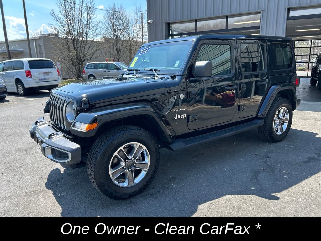 Used 2021 Jeep Wrangler Unlimited Sahara w/ Dual Top Group image 7