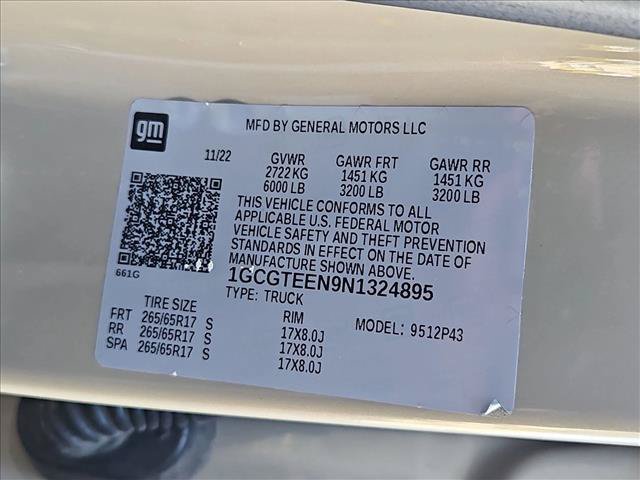 Used 2022 Chevrolet Colorado ZR2 AWD/4WD image 24