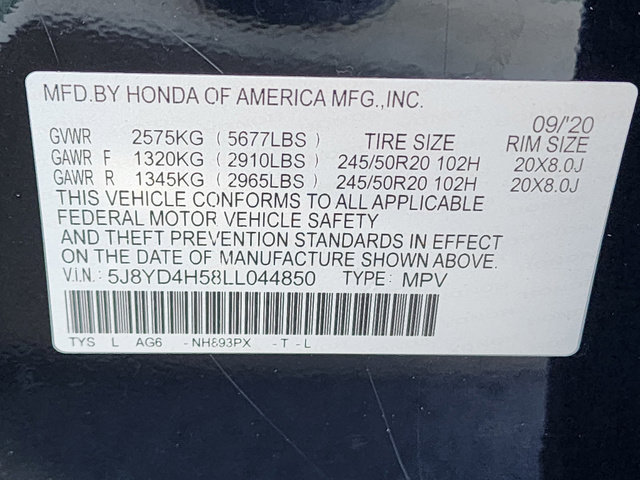 Used 2020 Acura MDX SH-AWD w/ Technology Package image 35
