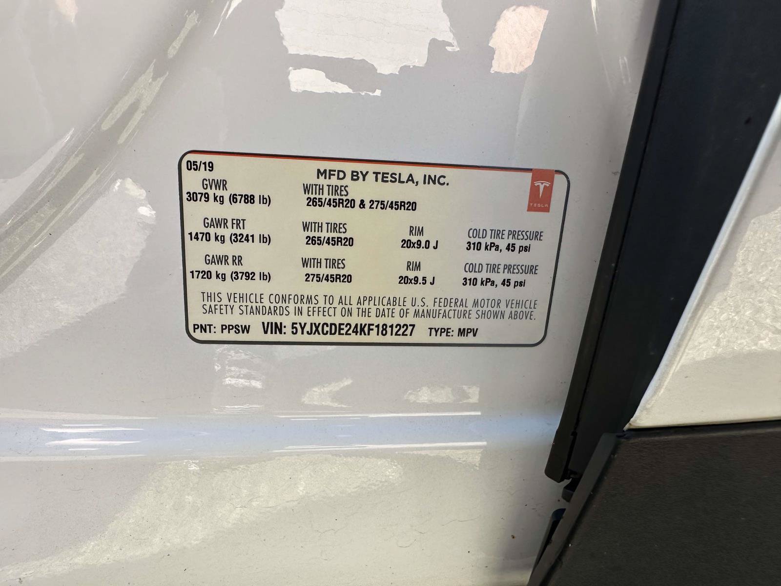 Used 2019 Tesla Model X Long Range AWD/4WD image 17