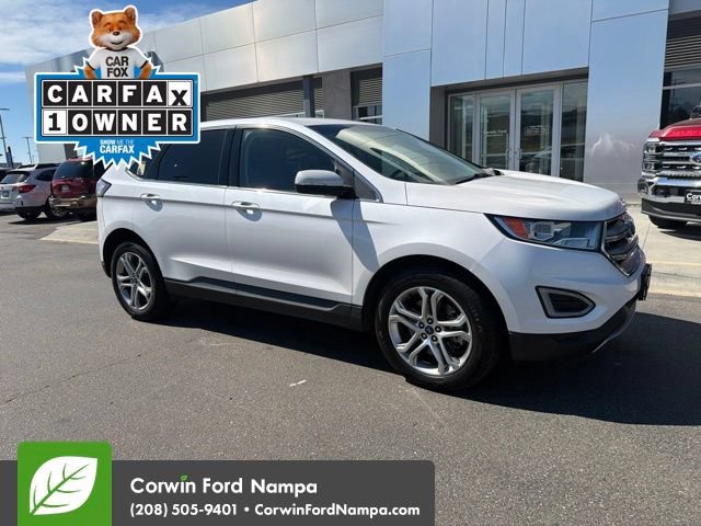 Used 2017 Ford Edge Titanium w/ Class II Trailer Tow Package AWD/4WD image 2