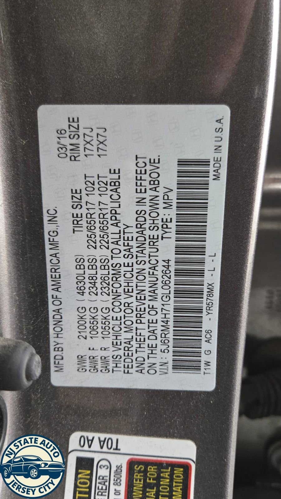 Used 2016 Honda CR-V EX-L image 26