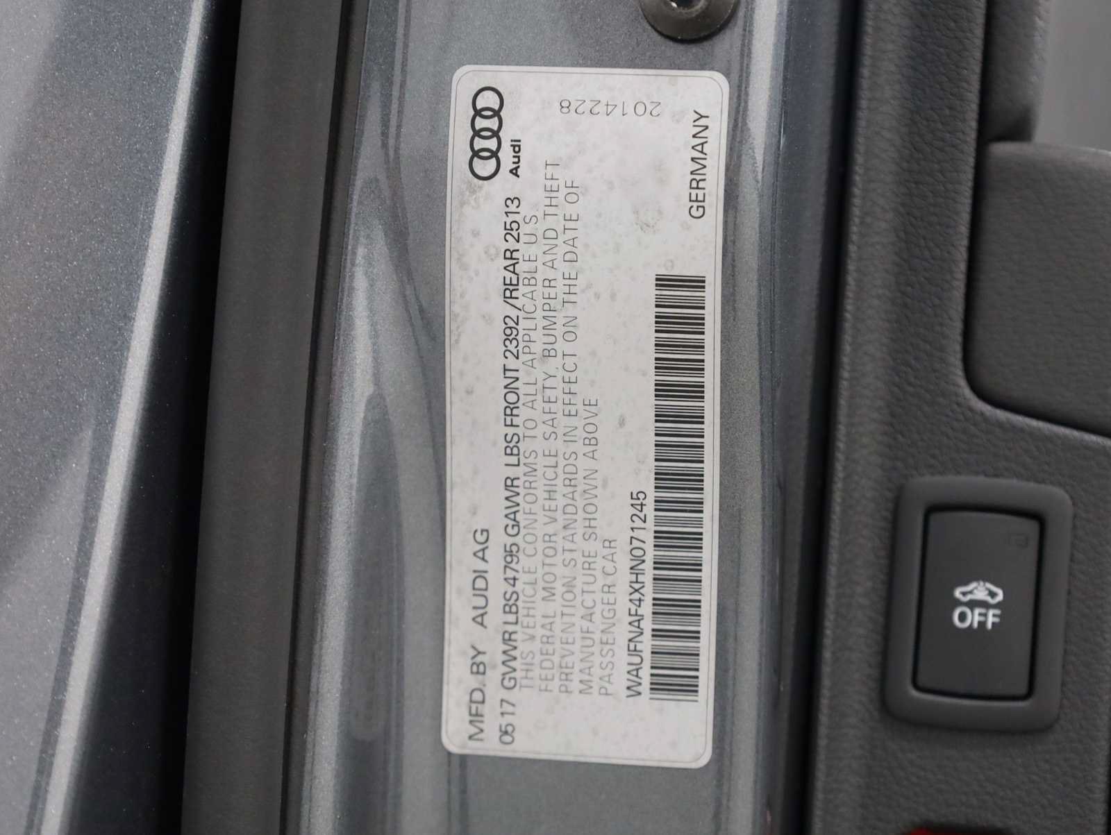 Used 2017 Audi A4 2.0T Prestige w/ Prestige Package AWD/4WD image 42