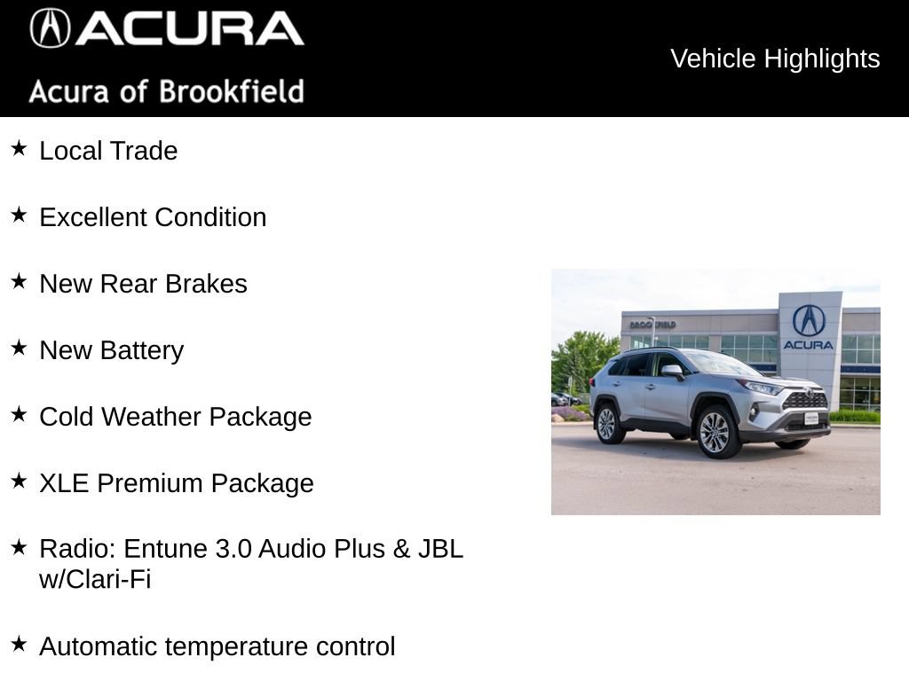 Used 2019 Toyota RAV4 XLE Premium w/ Cold Weather Package AWD/4WD image 4