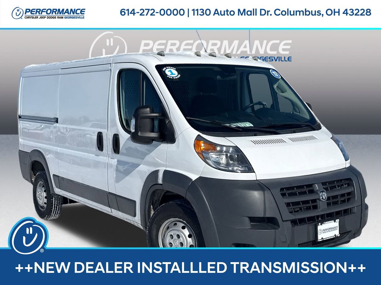 Used 2017 RAM ProMaster 1500