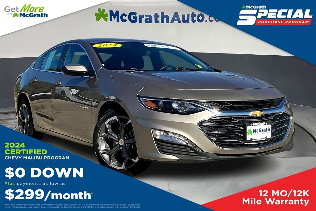 Used 2024 Chevrolet Malibu LT image 1