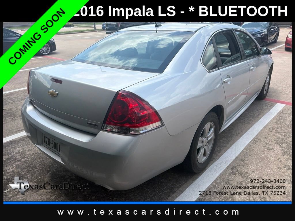 Used 2016 Chevrolet Impala Limited LS FWD image 3