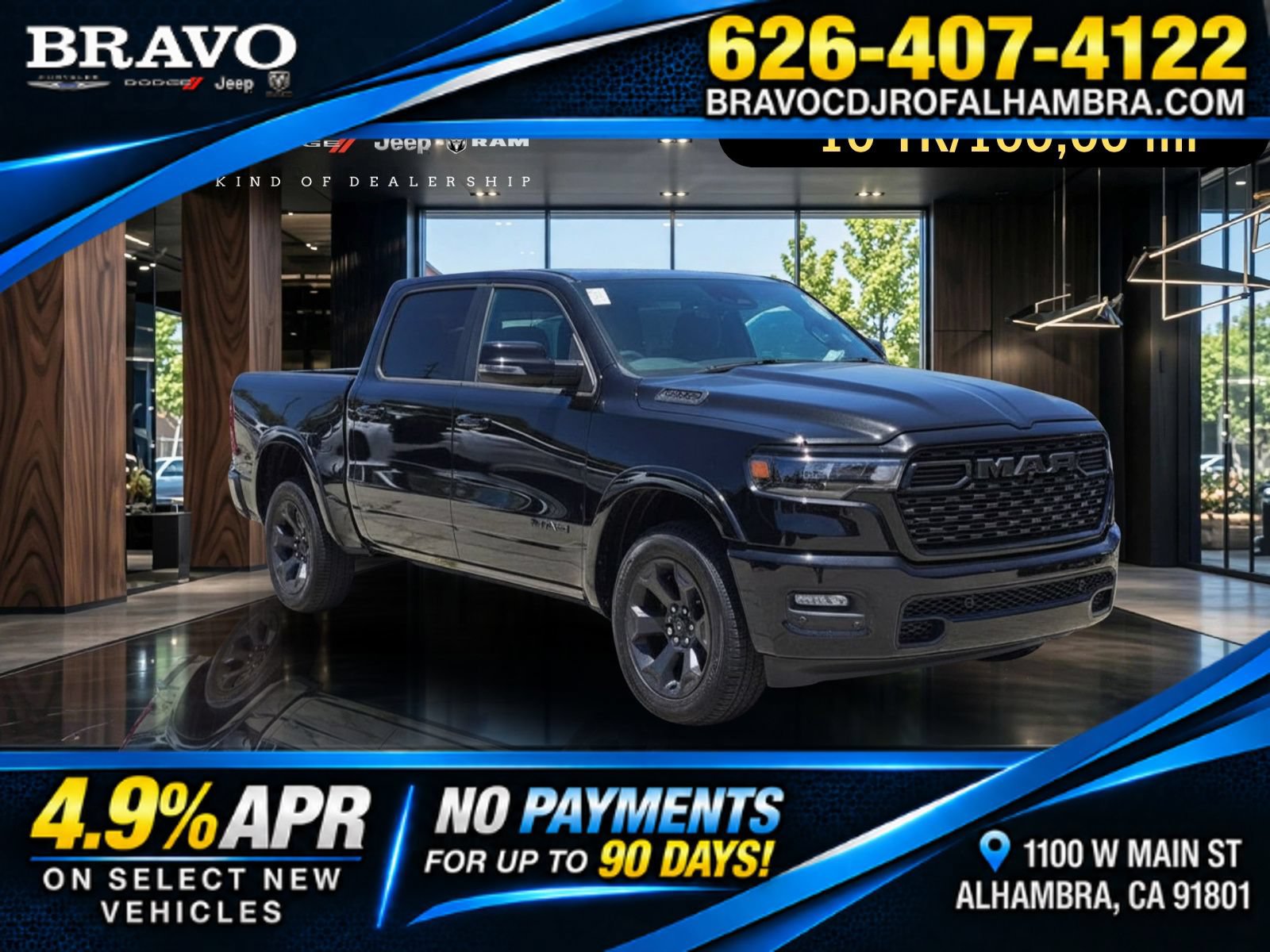 New 2026 RAM 1500 Big Horn w/ Night Edition RWD image 1