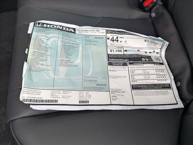 New 2026 Honda Accord Touring image 20