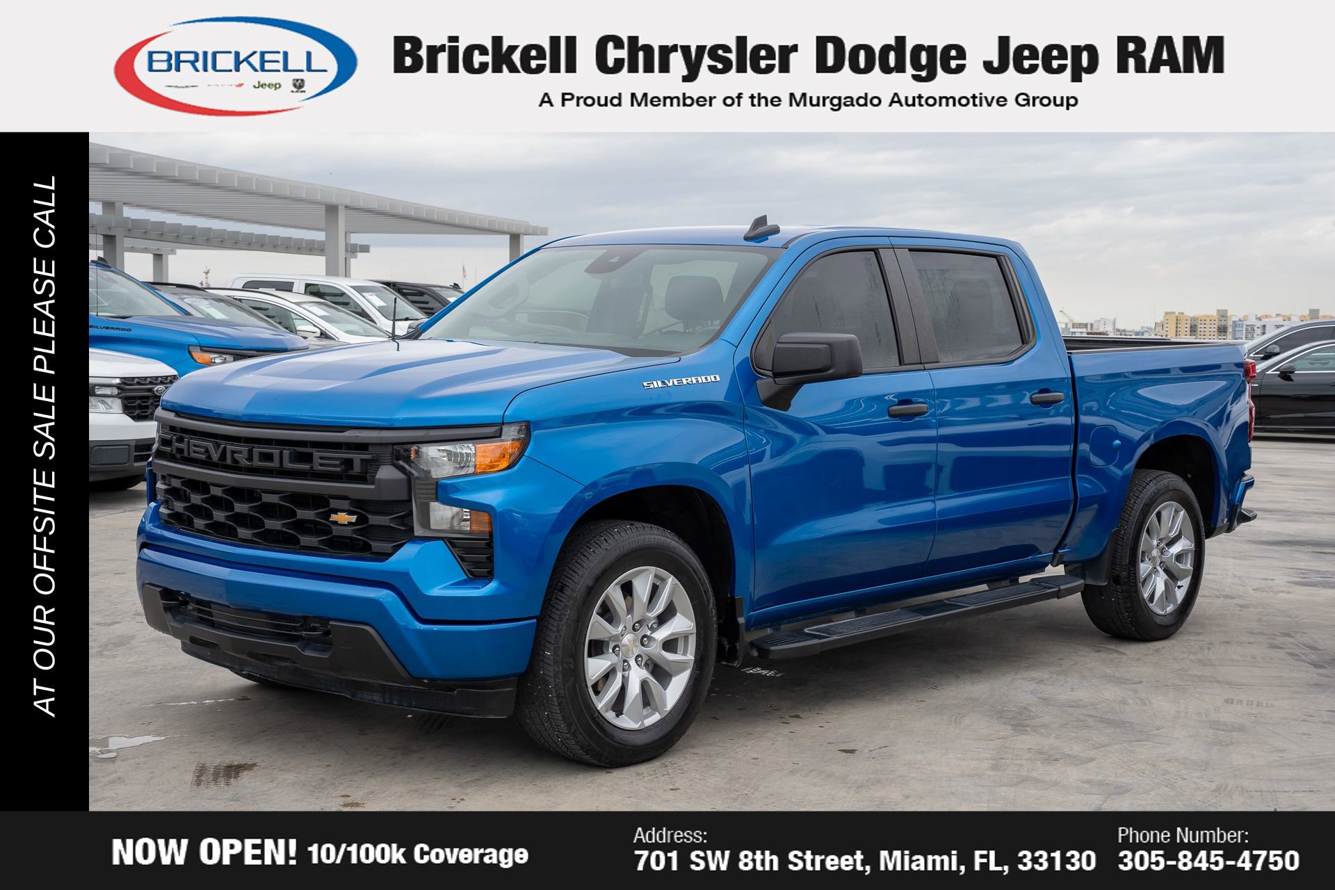 Used 2024 Chevrolet Silverado 1500 Custom image 1