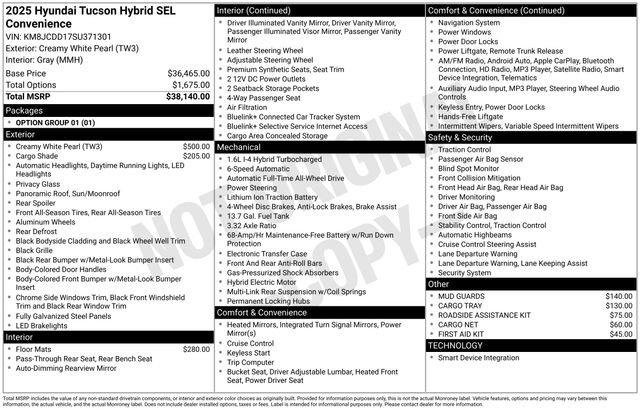 New 2025 Hyundai Tucson SEL image 4