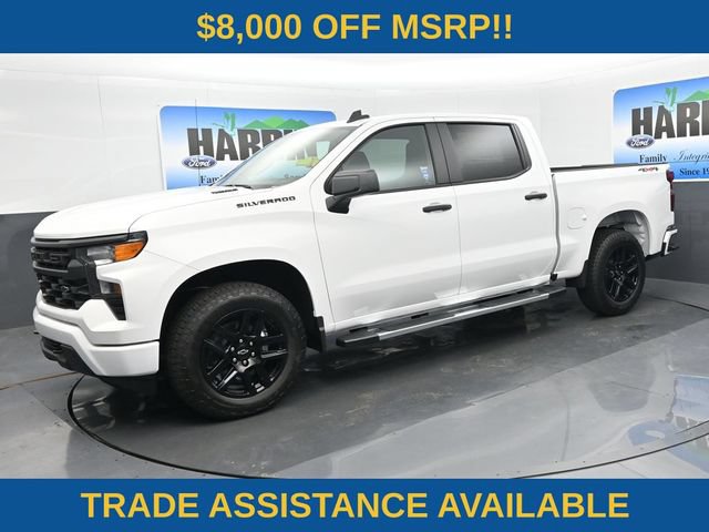 New 2026 Chevrolet Silverado 1500 Custom w/ LPO, Dark Essentials Package