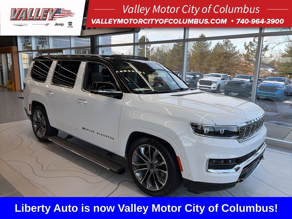 New 2025 Jeep Grand Wagoneer Series III w/ HD Trailer Tow Package