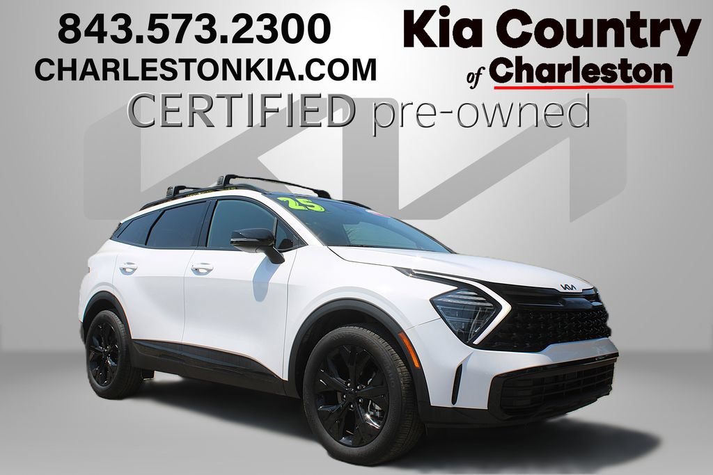 Certified 2025 Kia Sportage X-Line w/ Premium Package AWD/4WD image 1