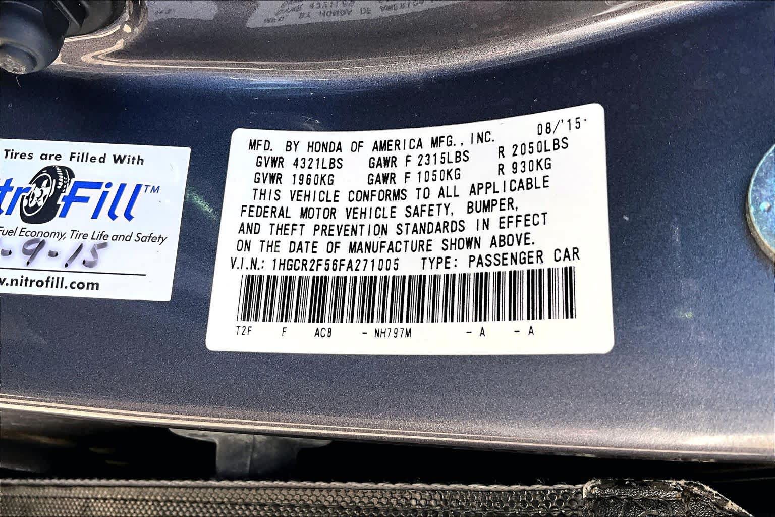 Used 2015 Honda Accord Sport image 33