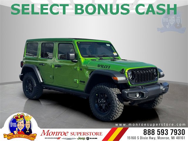 New 2026 Jeep Wrangler Willys