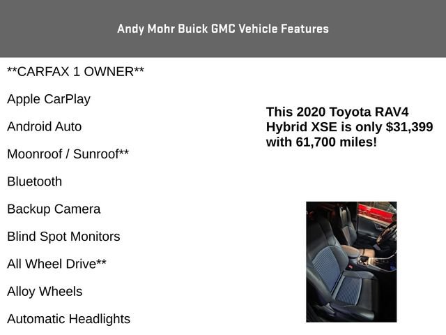 Used 2020 Toyota RAV4 XSE AWD/4WD image 4