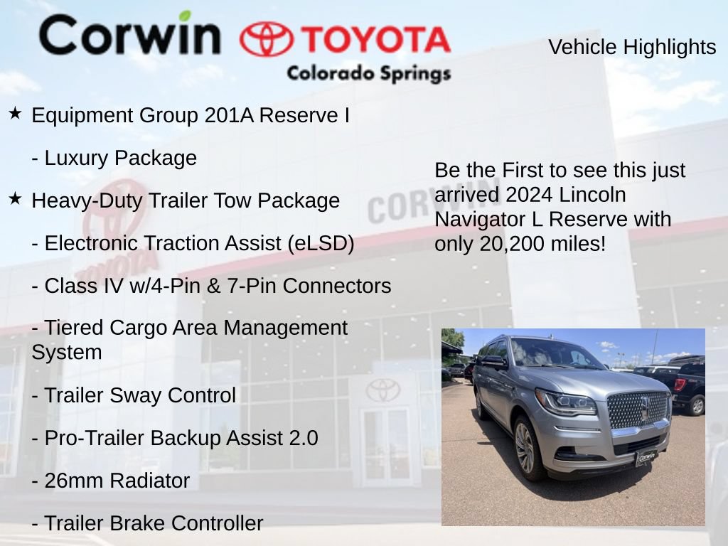 Used 2024 Lincoln Navigator L Reserve AWD/4WD image 4