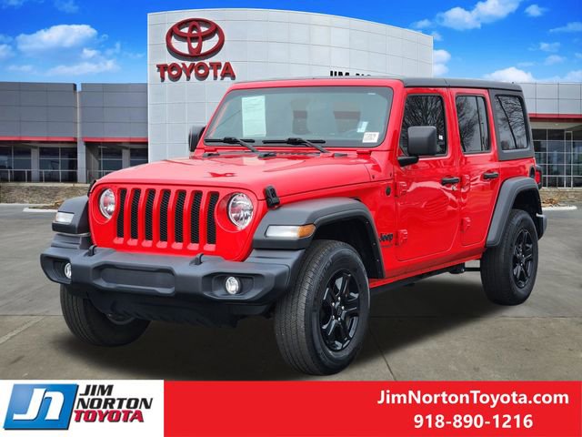Used 2022 Jeep Wrangler Unlimited Sport image 3