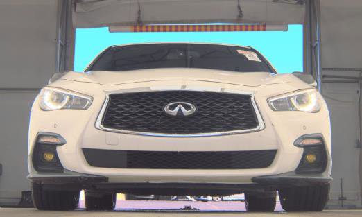 Used 2018 INFINITI Q50 Red Sport 400 w/ Proactive Package RWD image 3