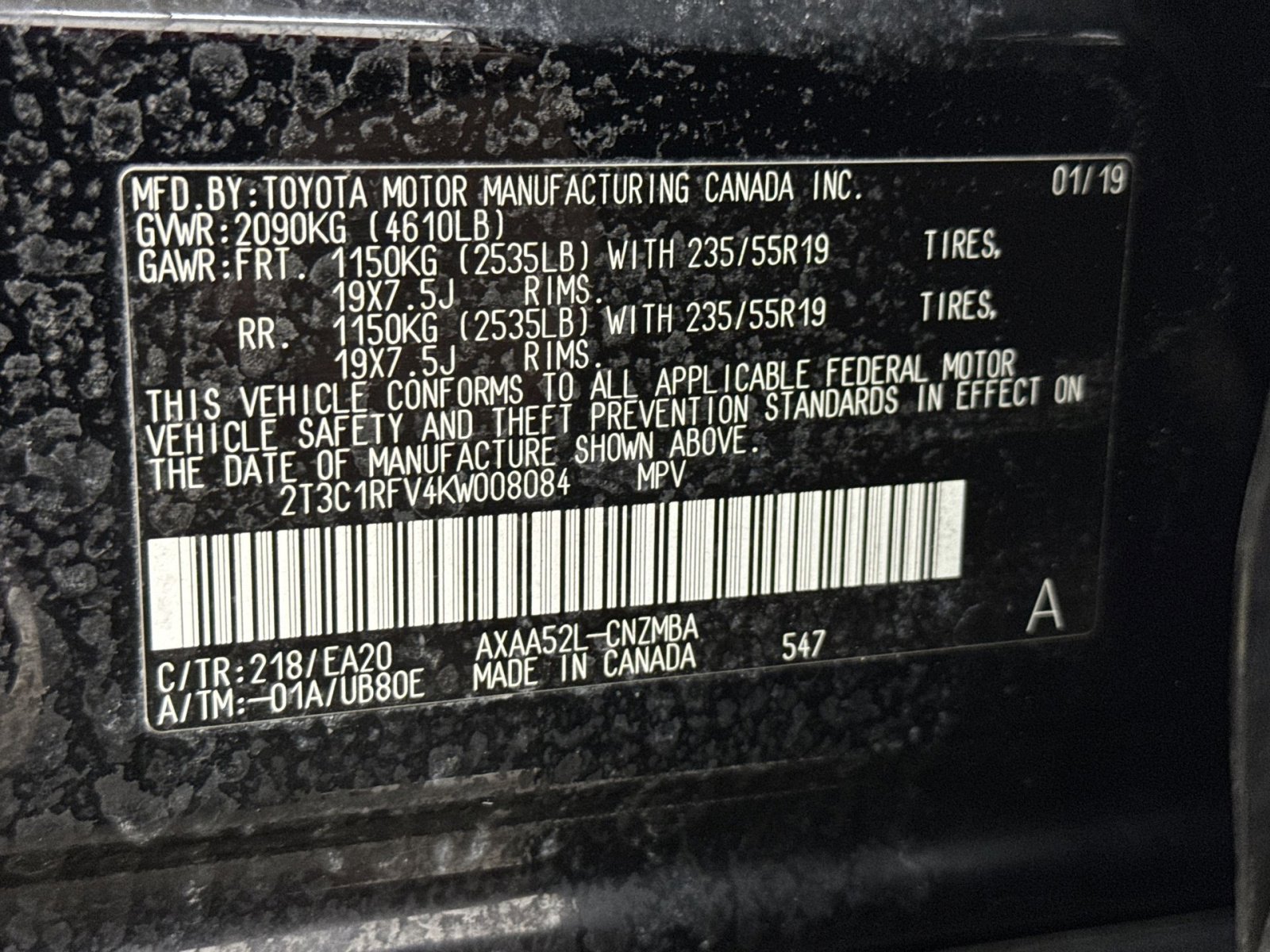 Used 2019 Toyota RAV4 XLE Premium w/ Advanced Technology Package image 32