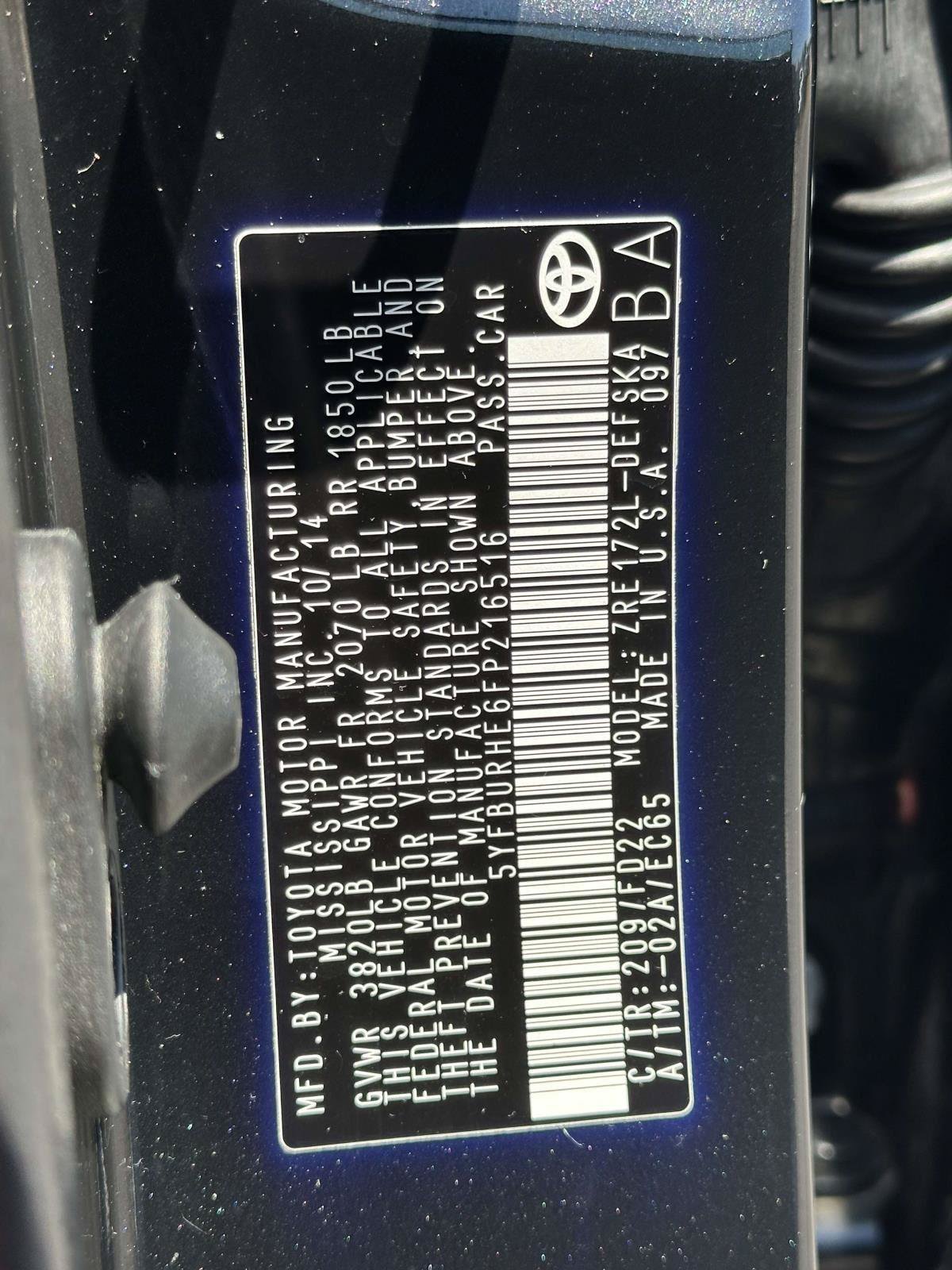 Used 2015 Toyota Corolla S FWD image 27