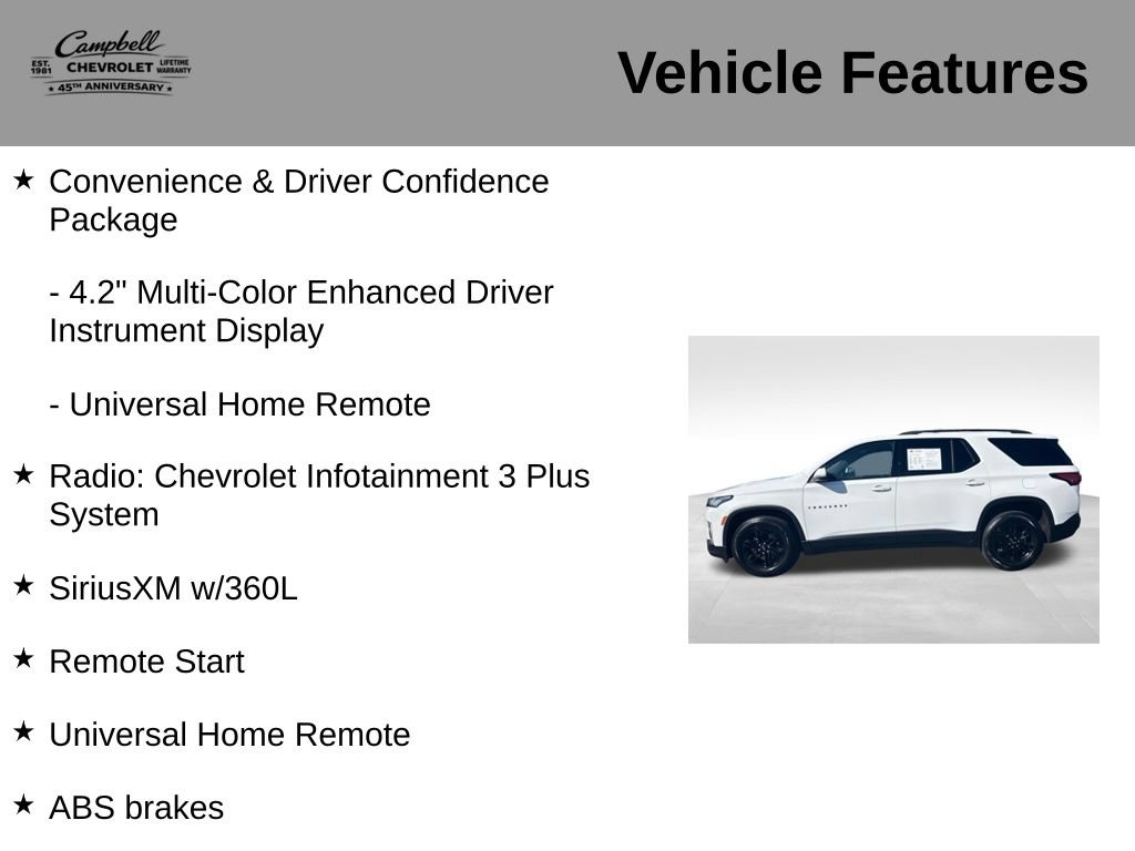Used 2023 Chevrolet Traverse LT FWD image 16