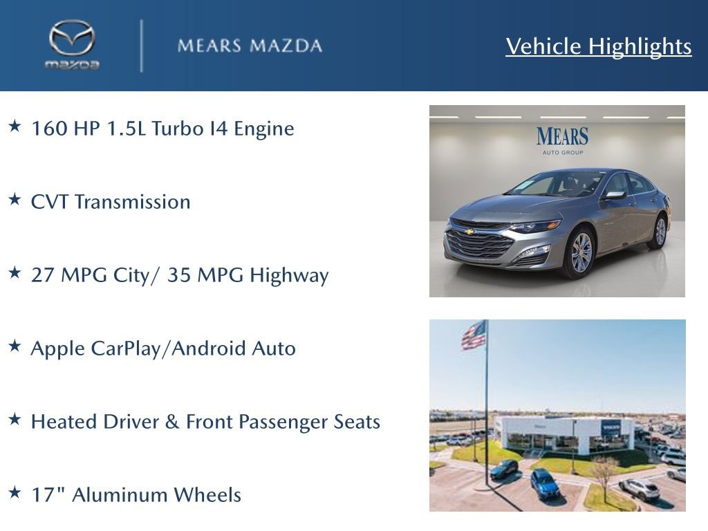Used 2023 Chevrolet Malibu LT image 2