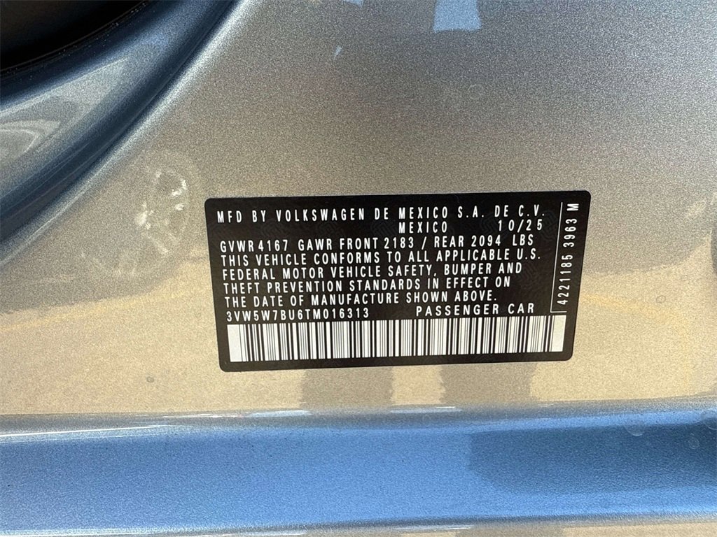 New 2026 Volkswagen Jetta S image 26