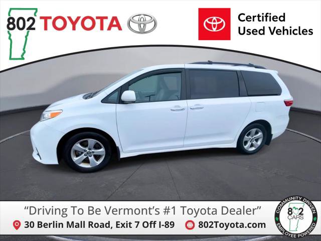 Certified 2019 Toyota Sienna LE