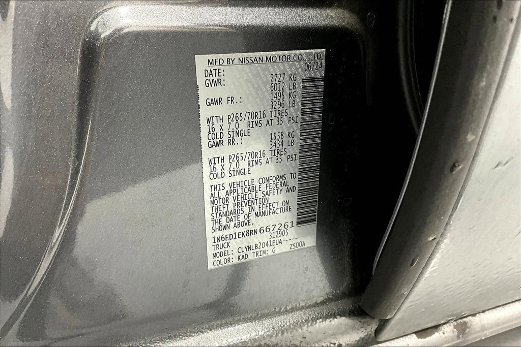 Used 2024 Nissan Frontier SV AWD/4WD image 41