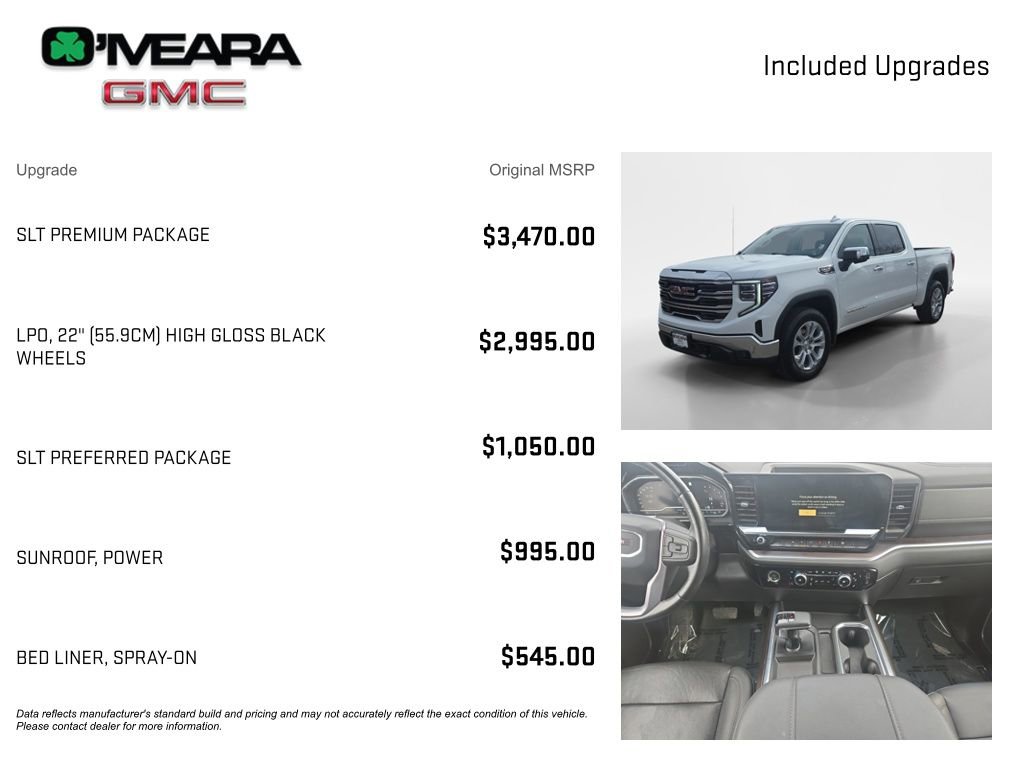Used 2023 GMC Sierra 1500 SLT w/ SLT Premium Package image 4