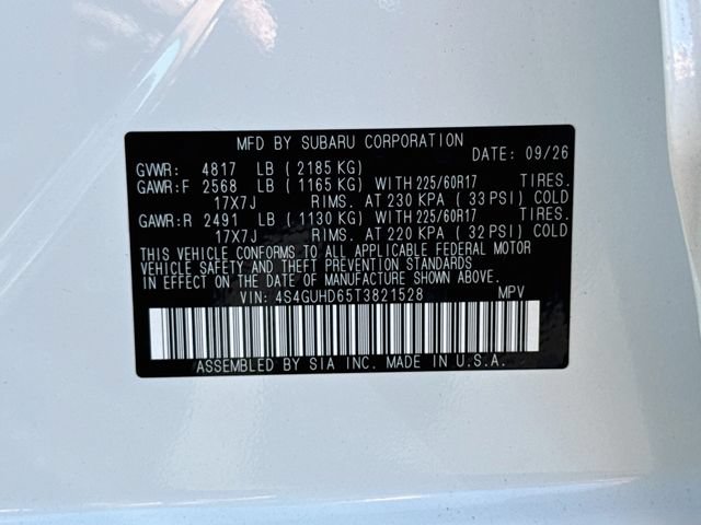 New 2026 Subaru Crosstrek 2.5i Premium AWD/4WD image 23