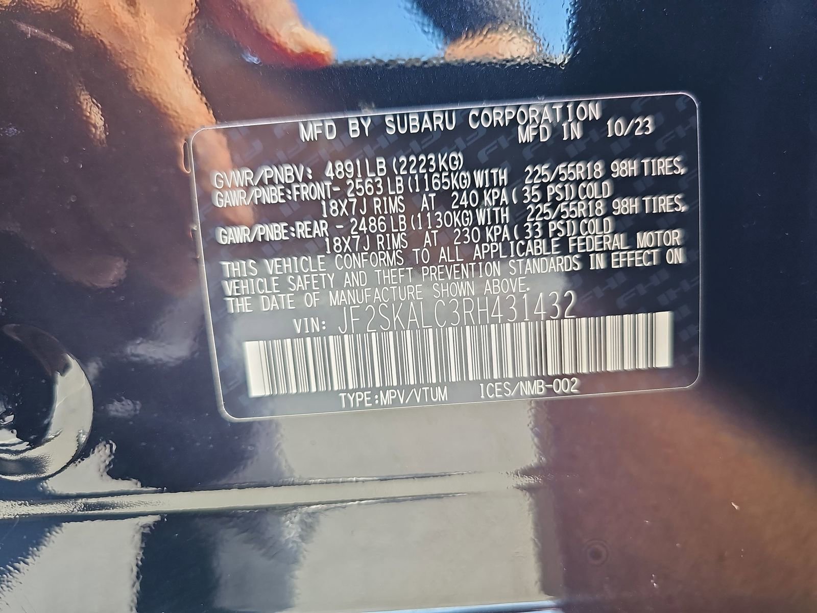 Certified 2024 Subaru Forester Limited w/ Pop Package 2 image 39