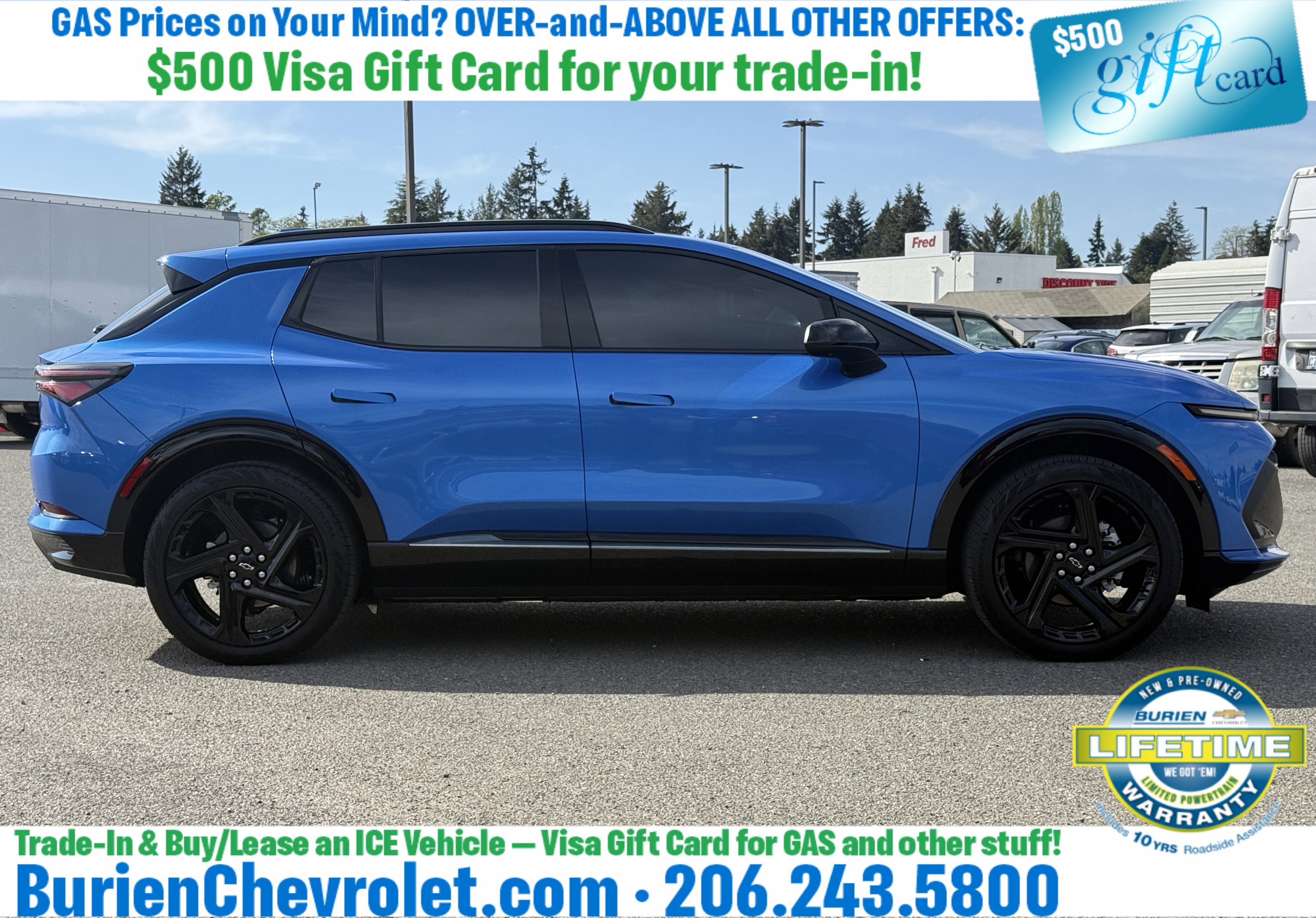 Used 2025 Chevrolet Equinox EV RS FWD image 6