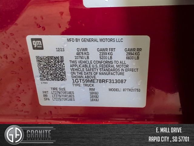 Used 2024 GMC Sierra 2500 SLE w/ SLE Value Package; AWD/4WD image 29