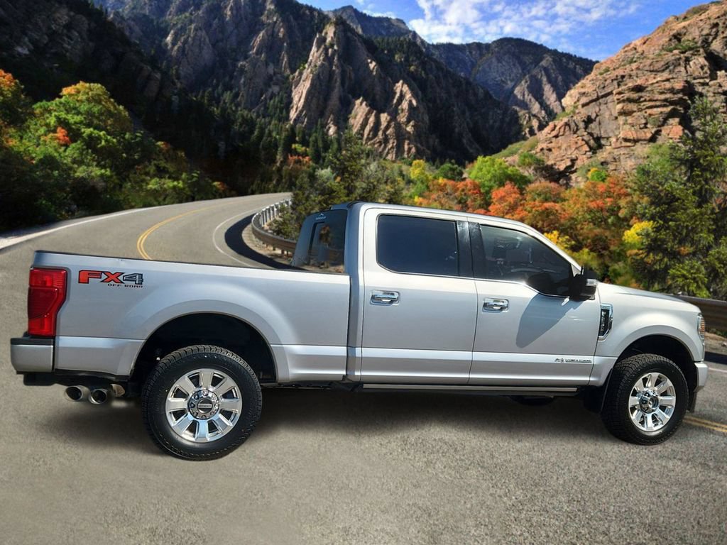 Used 2021 Ford F250 Platinum w/ FX4 Off-Road Package AWD/4WD image 2