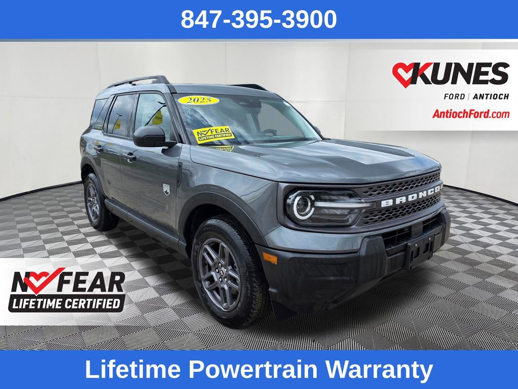 Certified 2025 Ford Bronco Sport Big Bend AWD/4WD image 1
