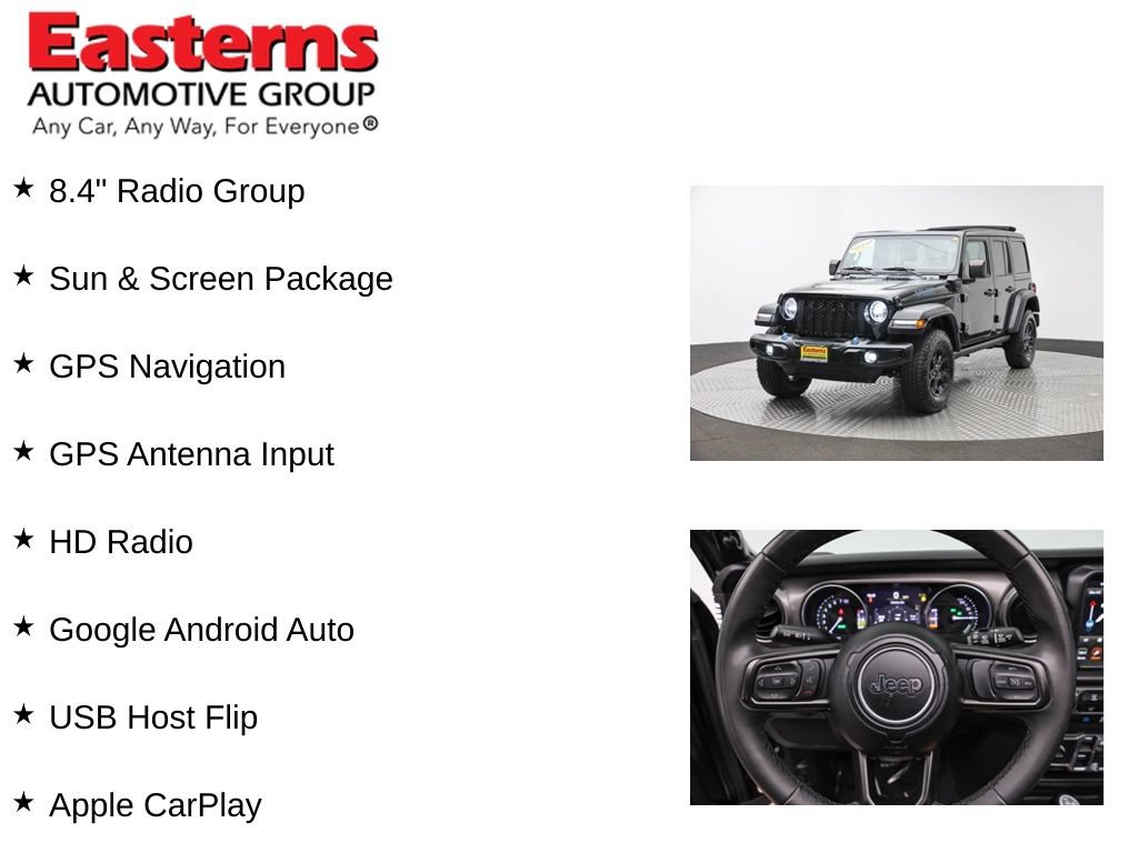 Used 2023 Jeep Wrangler Unlimited w/ Sun & Screen Package AWD/4WD image 13