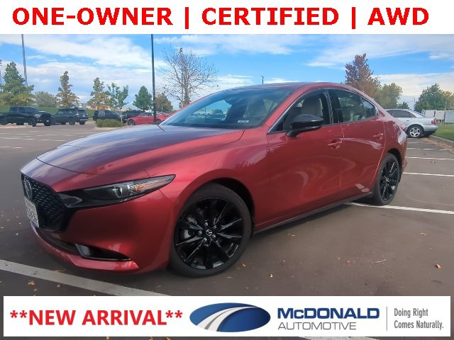 Certified 2025 MAZDA MAZDA3 2.5 Turbo Sedan w/Premium Plus