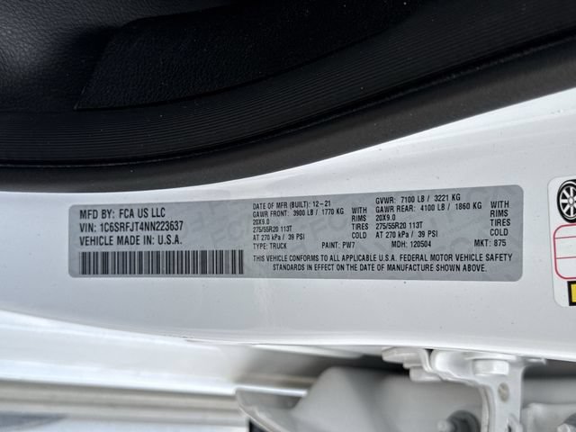 Used 2022 RAM 1500 Laramie AWD/4WD image 34