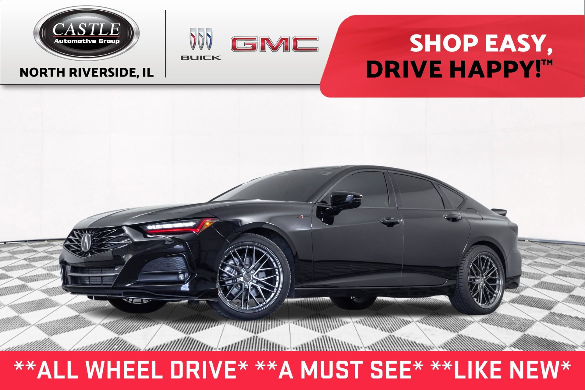 Used 2024 Acura TLX SH-AWD w/ A-SPEC Pkg image 1