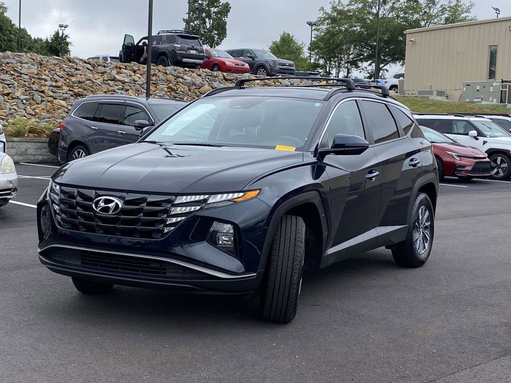 Certified 2022 Hyundai Tucson Blue w/ Cargo Package AWD/4WD image 6