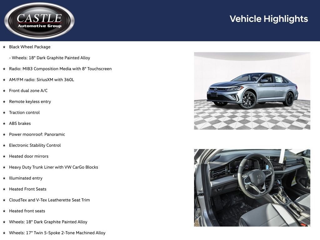 New 2026 Volkswagen Jetta SE image 3