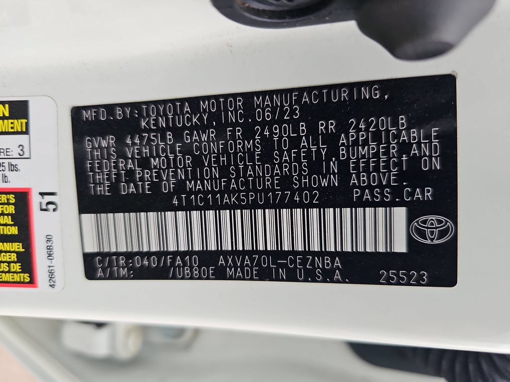 Used 2023 Toyota Camry LE FWD image 41