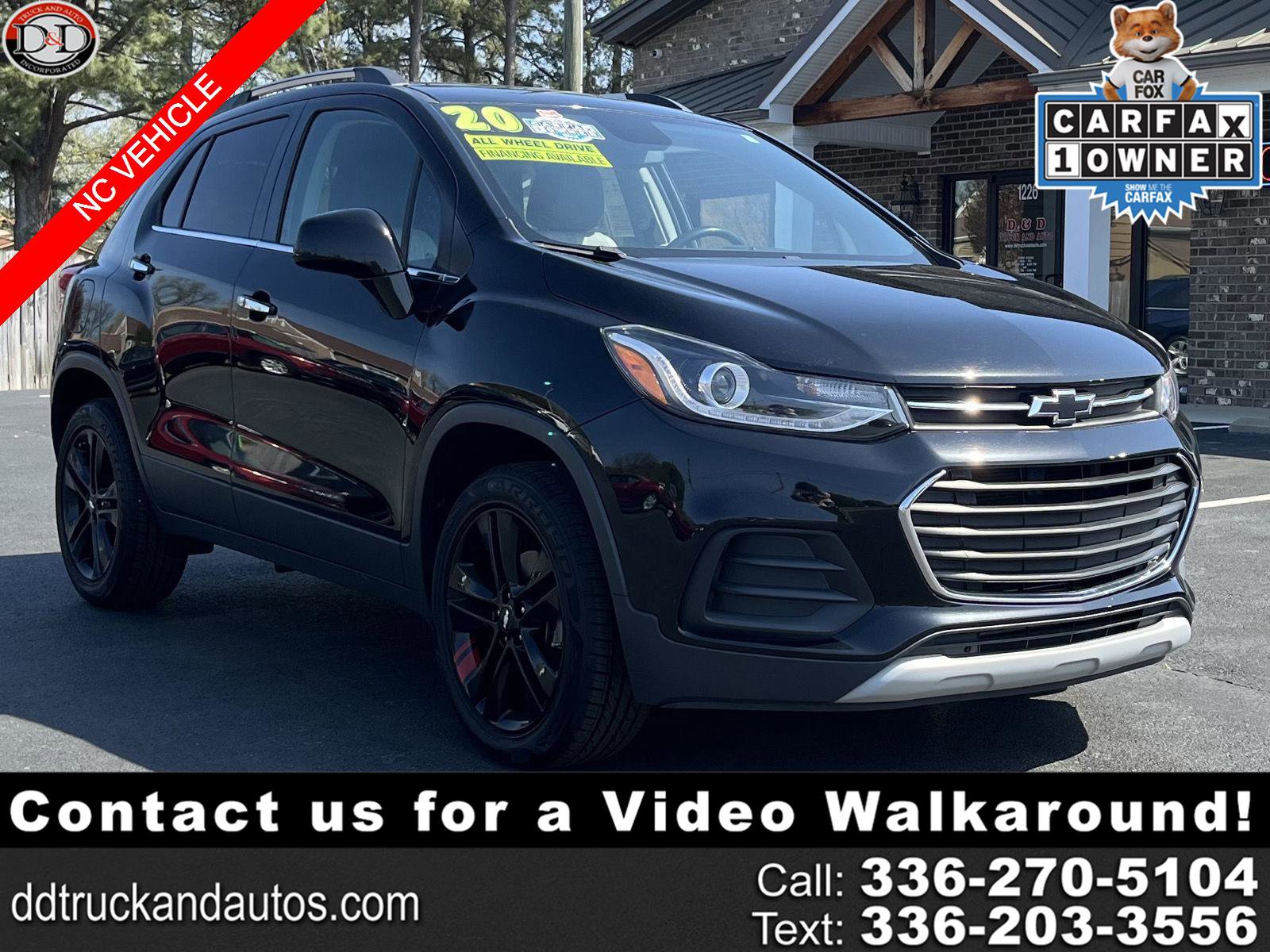 Used 2020 Chevrolet Trax LT w/ LT Convenience Package image 1